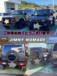 M様、「JIMNY　NOMADE」納車です！